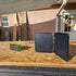 Foldable Solar Charger with 10W Solar Panels (5V 2A Max), USB-A Port for Cell Phone, iPad, Power Bank, IP67 Waterproof