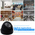 SVPRO Waterproof USB Security Camera, 80ft Infrared Night Vision, HD 720P Outdoor Indoor Video Camera, CCTV Dome for