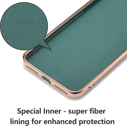 EYZUTAK Electroplated Magnetic Ring Holder Case, 360 Degree Rotation Metal Finger Ring Holder for iPhone 7 Plus 8 Plus