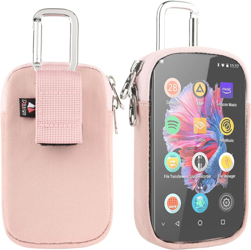 TXEsign MP3 MP4 Player Case Bag with Clear Window Travel Carrying Case for