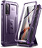 Dexnor Samsung Galaxy S20 FE Case, Built-in Screen Protector and Kickstand, Heavy Duty Military Grade Protection,