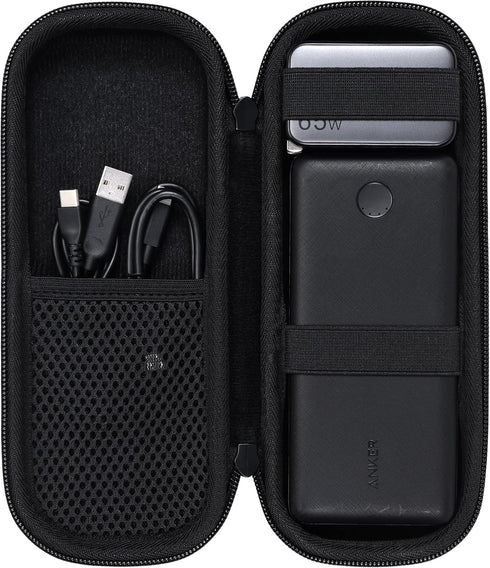 khanka Hard Travel Case for Anker Portable Charger 313 Power Bank (PowerCore Slim 10K) 10000mAh Battery Pack, Case Only