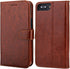 Bocasal PU Leather Wallet Case for iPhone 7/8 Plus with Card Holder, Magnetic Kickstand, Wrist Strap, Removable Flip