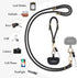 Universal Phone Lanyard with Wrist Strap, Adjustable Crossbody Cell Phone Lanyard Neck Strap with 2 Lobster Clips
