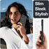 iPhone 15 Case - Slim Translucent Matte, Black | Magnetic, Magsafe Compatible & Military-Grade Protection, 6.1"