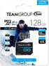 TEAMGROUP GO 128GB x 2 PACK Micro SDXC UHS-I U3 V30 for GoPro & Action Cameras, High Speed with Adapter