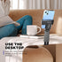 Perilogics Universal in Flight Airplane Phone Holder Mount for Hands Free Viewing with Multi-Directional Rotation