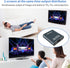 SETHDA 1 2 Output,2 4K@30Hz PS4 HDMI Splitter HDMI Switch Input Ports HDMI Hub Support Ultra HD Resolution,Compatible