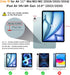 DTTO 11 inch M4 M3 M2 (2026/2025/2024), 5th 4th (2022/2020), 360 for iPad Air Case / / iPad Air / Gen Degree Rotating