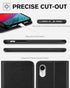 TUCCH Case Wallet for iPhone XR - Kickstand, RFID Blocking, Credit Card Slot, PU Leather Folio Cover, Black