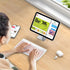 Emetok Wireless Keyboard for Tablet, iPad, iOS, Android, Windows, Rechargeable Mini Bluetooth Keyboard, Portable Size