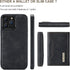 SZHAIYU 2 in 1 Detachable Back Cover for iPhone 13 Pro Max, Wallet Case with Card Holder, Slim Leather Pocket