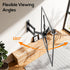 IWORKBOARD 43 50 55 inch 32-60" 77 lbs, 400x400mm, Full Motion Corner TV Wall Mount for Most TVs, Articulating Swivel