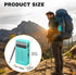 Goodes Portable Radio AM FM, Transistor Radio with Loud Speaker, 2AA Battery Operated, Green Color