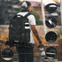 Professional Camera Bag Backpack for DSLR SLR Mirrorless Waterproof with Rain Cover, Anti Theft Travel Case
