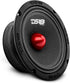 DS18 PRO-GM6.4B Midrange Loudspeaker 6.5" Red Aluminum Bullet, 480W Max, 4 Ohms, Premium Quality Audio Speaker