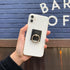 iRing Link, Made in Korea, Wireless Charging Friendly Phone Holder - Compatible with iPhone, Galaxy (Matt Black)
