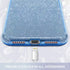 MILPROX Bling Sparkly Glitter Case for iPhone 11, Protective 3 Layer Hybrid Anti-Slick Slim Soft Cover, Blue