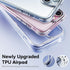 Mkeke Clear iPhone 15 Case - Slim, Shockproof Bumper, Military-Grade Drop Protection, Not Yellowing - 2023 Model