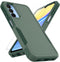 Samsung Galaxy A15 5G Case, Dual Layer Protective Heavy Duty Cell Phone Cover with Screen Protector, Military