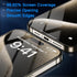 Uyiton Anti-Blue Light Screen Protector for iPhone 15 Pro, Unbreakable Glass, Easy Fit Full Coverage, Scratch
