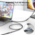 Shop USB C Extension Cable 3.3Ft (100W/10Gbps) - Gold Connector, Nylon Braided, Fast Charging for Laptops, Tablets,