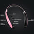 Foldable Bluetooth Headphones, Wireless Neckband Headset with Retractable Earbuds, Noise Cancelling