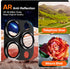 2 Pack Black Titanium Camera Lens Protector for iPhone 15 Pro Max/Pro & 14 Pro Max/Pro, Aluminum Alloy Sapphire Glass.
