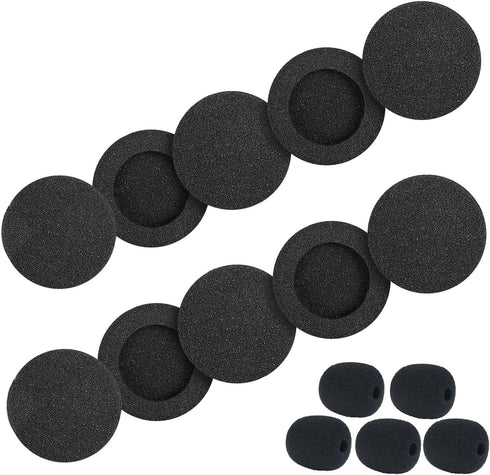 Replacement Ear Pads for Jabra Headset, Foam Ear Cushions Compatible with Jabra Biz 1500, 1900, 2300, 2400