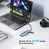 BENFEI 7-in-1 HDMI(4K@60Hz), 2 1 100W 15 USB C Hub with USB-A, USB-C Data, Charge, SD/TF Card Reader, Silicone