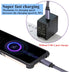 Flat Braided Type C USB 3.1 Adapter Extender Cable, 5 Gbps & 2A, Full Function for Laptop, Tablet, Mobile Phone