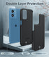 FNTCASE Motorola Moto G-Play-2024 Case: Heavy Duty Shockproof Rugged Dual Layer Cell Phone Cover with Non Slip Textured