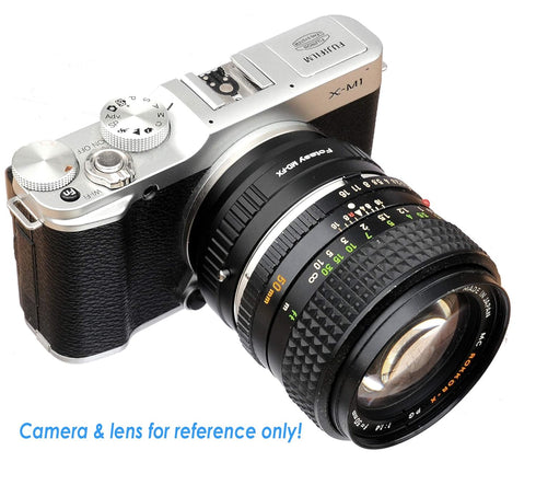 Fotasy Minolta MD Lens to Fuji X Adapter - Compatible with Fujifilm X-Mount Cameras