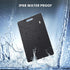 Ucard Thin Bluetooth Tracker Card, Rechargeable Wallet Finder, Works with Apple Find My (iOS Only), Black