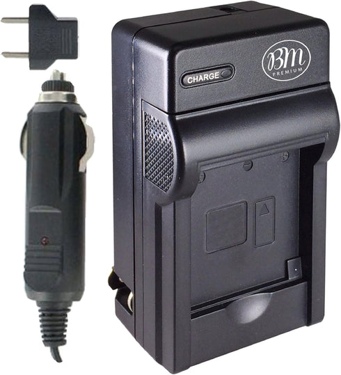 Pack of 2 DMW-BCK7 Batteries and Charger for Panasonic Lumix DMC-FH25, DMC-FH27, DMC-FP5, DMC-FP7, and More