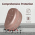 Hard Shell Travel Case Compatible with Beats Studio Pro/Beats Studio3/Beats Solo 3/2 Bluetooth On-Ear Headphones (Gold)