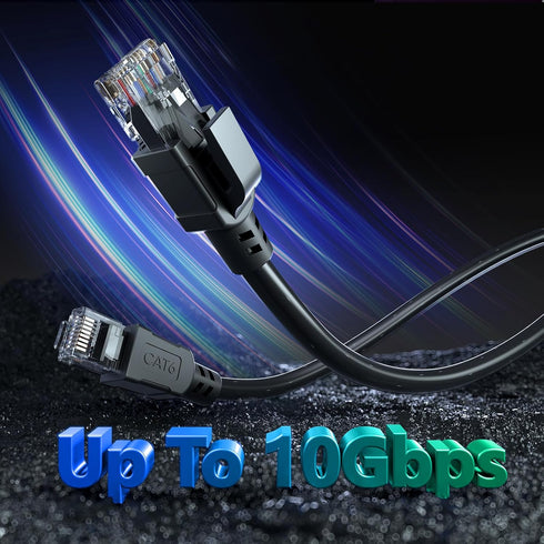 6 100 24AWG 10Gbps Cat6 20 Cat6 Cat5e Cat5, Cat Outdoor Ethernet Cable ft, Cable Cord Waterproof Direct Burial LLDPE UV