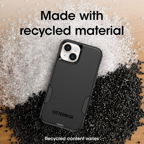 OtterBox 14 13 Commuter iPhone & iPhone Series Case - BLACK , Slim & Tough, Pocket-Friendly, with Port Protection