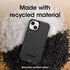 OtterBox 14 13 Commuter iPhone & iPhone Series Case - BLACK , Slim & Tough, Pocket-Friendly, with Port Protection
