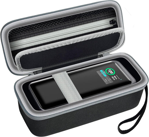 Case Compatible with Anker Prime Power Bank 27,650mAh, 3-Port 250W Portable Charger, Travel Storage Holder for USB-C