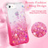 Ruky for iPhone 6 6s 7 8 Case, iPhone SE 2022 Case, Glitter Full Body Rugged with Built-in Screen Protector Shockproof Protective Girls Women Case for iPhone 6/6s/7/8/SE 2020 & SE 2022 (Gradient Pink)