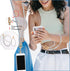 FUAHXYES Crystal Phone Strap Crossbody Rhinestone Anti Theft Layered Strap Crossbody Gold Metal Buckles Cell Phone Neck