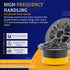 Warzone WZ37TW 3.71-Inch Super Tweeter Speaker, 4 Ohm, 1000W Max Power, 105dB Sensitivity, Titanium Diaphragm, CCAW