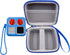 Hard Carrying Case and Silicone Skin Cover for YOTO Mini Screen-Free Bluetooth Audio Player, Compatible Accessories for Yoto Mini Make Your Own Card – Kids Screen-Free Bluetooth Audio Player (Blue)