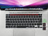 XSKN Italian Black Silicone Keyboard Cover Skin for 2019 New MacBook Pro 16 inch A2141 & 2020 New MacBook Pro 13.3 inch