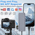 clickfish 7 1 in Memory Stick Pro Duo Card Reader, USB-C Multi Cards Reader for SD/TF/CF/MS/XD Cards, SD Card Reader