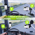 Truckules 16.9 inch Cell Phone Mount for Truck Phone Holder for Truck Drivers - Heavy Duty Suction Cup + Dashboard Pad