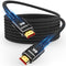 Snowkids 8K Long HDMI Cable 30 ft, Non-Slip Nylon Braided, 48Gbps Ultra