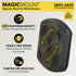Scosche MXWDL Extra Strong MagicMount Magnetic Car Dashboard/Windshield Phone Holder, Cell Phone Mount with Extra Strength Magnet and Thicker Metal Plate for Max Hold, Compatible with iPhone and More