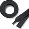 BuyUneed Braided Sleeving 2:1 Shrinkable Fabric Heat Shrink Tubing- Abrasion Protection Flexibility Wiring